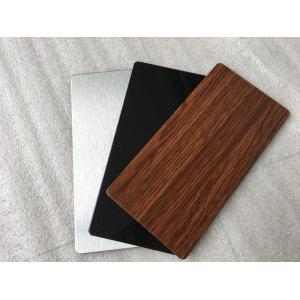 China External Wall Cladding Aluminium Composite Sheet , Aluminum Plastic Laminate Sheet supplier