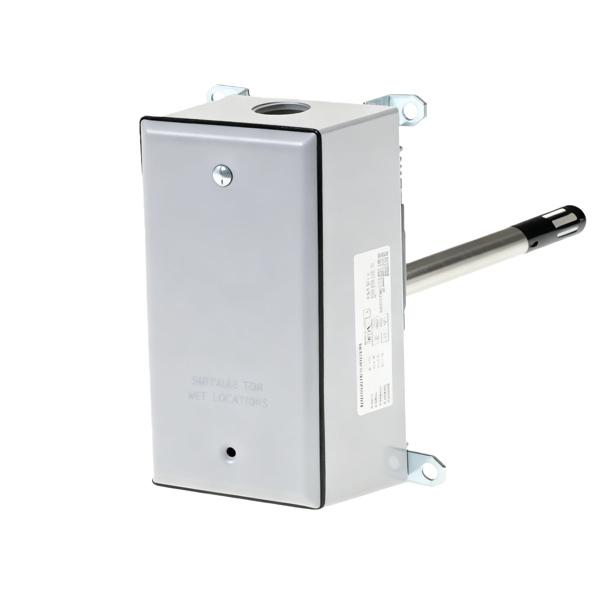 China Schneider Duct Temperature & Humidity Sensor Accurate 4-20mA Humidity Output 1.8KΩ Temperature Output HD5XMSTN wholesale