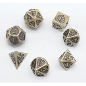 China Nontoxic Roleplaying Gaming Dice Set Wear Resistant Lightweight supplier