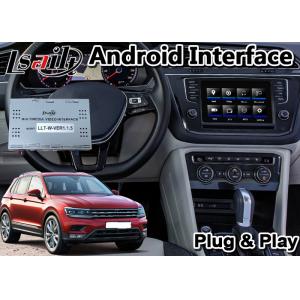 Lsailt Android 9.0 Volkswagen Video Interface for VW tiguan Car GPS Navigation Youtube Google