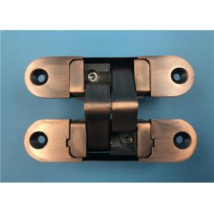 Left Open Zinc Alloy Adjustable 3D Concealed Hinges For Interior Wooden Door