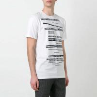 China 100% Cotton Material O Neck T Shirt , Mens Summer T Shirts With Heat Transfer Printing on sale