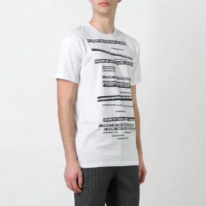 100% Cotton Material O Neck T Shirt , Mens Summer T Shirts With Heat Transfer Printing