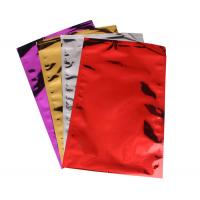 China Colorful Aluminum Foil Envelopes Moisture Proof Three Side Seal For Mailing on sale