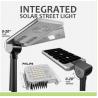 5 years integrated solar all in one street light Garden Led Solar Street Light