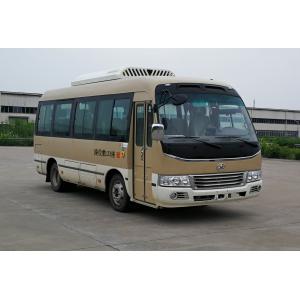 Brown 23 Seater Electric Bus EV Roadways Electric Passenger Bus