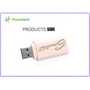China Customized Logo 4GB 8GB USB Flash Drive Pendrive Wooden USB Sticks supplier