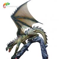 China Mechanical Dragon Model Animatronic Dragon For Dragon Theme Park Attraction on sale
