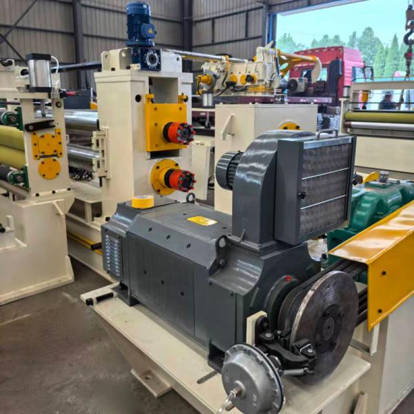 Manual Uncoiling Coil Slitting Machine with 0.3-3.0mm Thickness and 15KW Main Motor Power