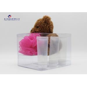 China Bath Gift Set Clear PVC Packaging Boxes Not Easily Deformed Premium Quality supplier