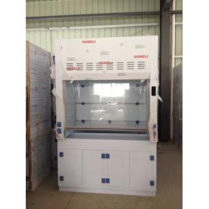 China Hot Sale PP Fume Cabinet Lab Furniture Low Cost Standard Fuming Cupboard CE Approved Polypropylene Laboratory Fume Hood supplier