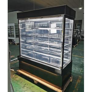 1.5m 5 Layers Cake Display Refrigerator Square Glass Pastry Chiller Display