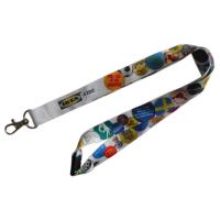 China Durable Blank Polyester Lanyards Sublimation Printing One Or Both Sides on sale