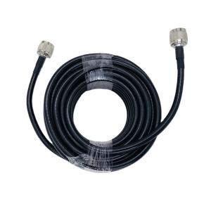 China Low Loss 5m Signal Booster Coaxial Cable N Male To N Male Connector supplier
