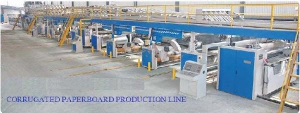 High Speed Layer Corrugated Paper Board Pre Press Equipment Production Line