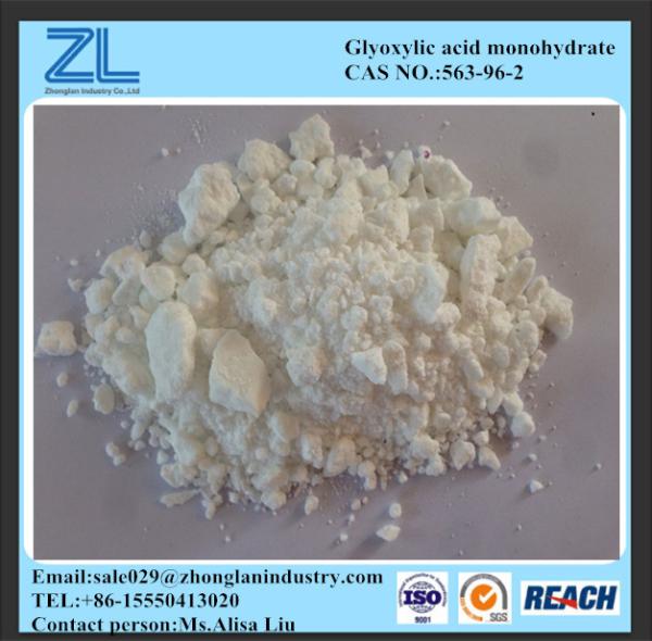 NO. DE CAS : 563-96-2, pureté acide glyoxylique du monohydrate 98%