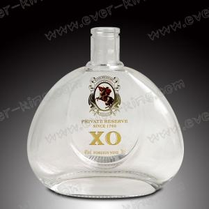 750 ML Oval  Glass Liquor Bottles