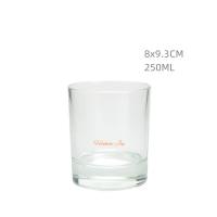 China 250ML Glass Votive Candle Holders Decoration Clear Tea Lights Candle Holders on sale