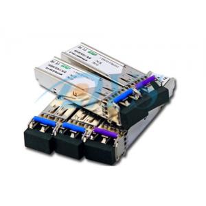 China Single-mode Fiber Optic Transceiver Compliant IEC60825-1 / RoHS supplier