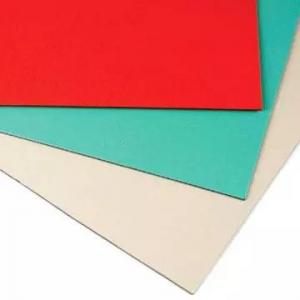 1.0mm PVC Coated Aluminum Sheets Champagne Mill Edge For Ceiling