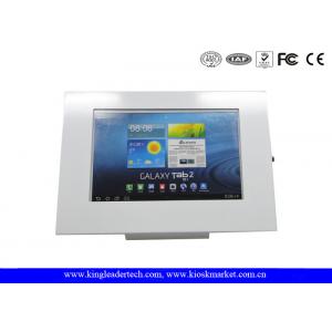 China Rugged Customized Metal Tablet Display Stand For Both Desktop Base supplier