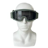 China Military-Grade PC Lens Sport Glasses Desert Locust Protective Goggles Three-piece set on sale