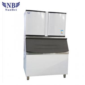 China 150-1000kg Commercial Ice Maker Machine , Cube Ice Maker Machine supplier