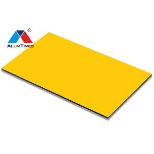 China 4mm feuille composée 3mm en aluminium, panneau composé en aluminium de la décoration ACM de mur supplier