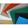 China Lightweight Colored Plastic Sheet 60% Elongation With ROHS Approval wholesale