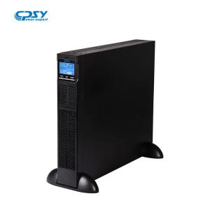 China 50Hz/60Hz Rack Mount UPS Online 2kva Uninterrupted Power Supply LCD Display supplier