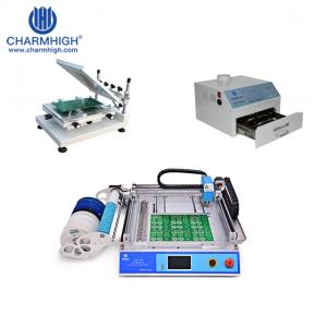 China 300 Degree Infrared Ray Heating SMT Production Line , Desktop Reflow Oven supplier