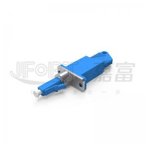 Special E2000 DIN Hybrid Fiber Optic Adapter Female To Male Transfer Connector Type