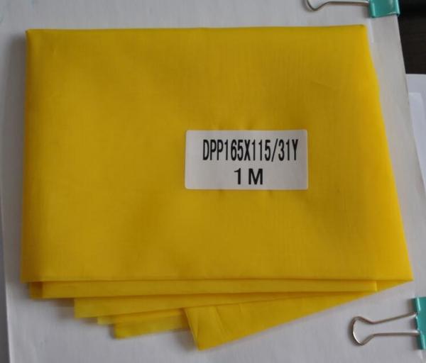 Silk Screen Printing Monofilament Polyester Mesh , 165T -31 Tensile Bolting