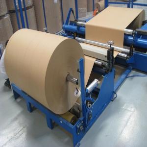 China Máquina a rendimento elevado de Rewinder do papel da máquina de corte 18.5KW do papel de embalagem supplier