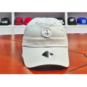 ACE Custom Rubber Patch Logo Baseball Sports Blank Cap with Cool Cap Custom Leather Closure Buckle