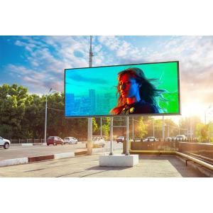 Full Color 260W Outdoor Fixed LED Display P10 1R1G1B Colorlight Cards
