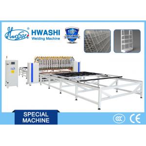 China Automatic Wire Fence / Wire Mesh Shelving Spot Welding Machine for 3mx3m Mesh supplier