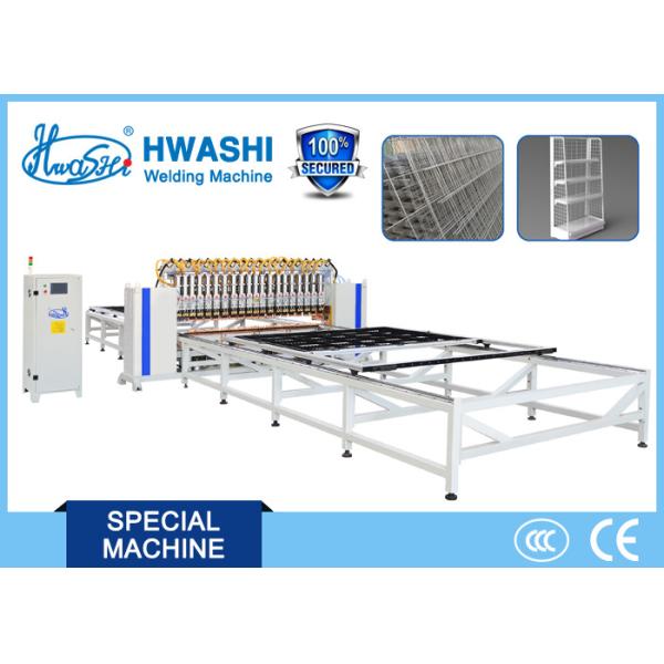 Automatic Wire Fence / Wire Mesh Shelving Spot Welding Machine for 3mx3m Mesh