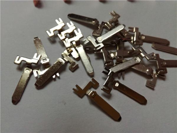 Wire Terminal Pins Sheet Metal Forming , Precision Progressive Die Stamping