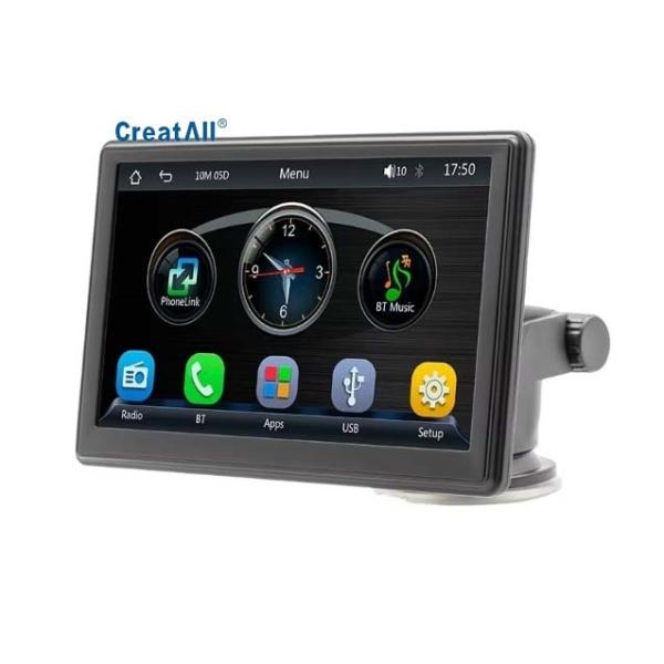 Créatall 7 pouces Portable sans fil CarPlay MP5 Lecteur pour Bluetooth Nouveau déverrouillage de carte multimédia transfrontalière