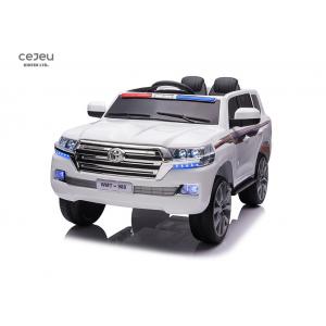 2 Seater Kids Ride On Toy Car Toyota Head Police Suv Ride On With Mp3