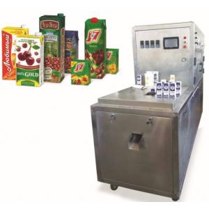 Semi Automatic 1.5L Paper Filling Machine Gable Top Multi Function