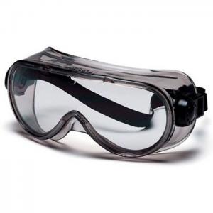 China Plastic Lens Industrial Safety Eyewear UV Protective Stylish Dust Proof Black Color supplier