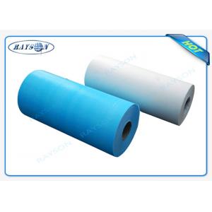 Custom Width One - Time Use Non Woven Bed sheet / Bed Cover For Europe