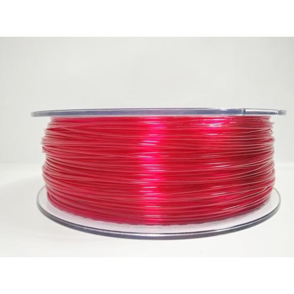China filamento 1kg da impressora de 3D 1.75mm PETG 3D (2.2lb), filamento transparente de 1.75mm wholesale