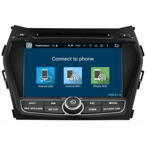 China Ouchuangbo car multimedia stereo Head unit android 7.1 for Hyundai IX45 2012 with 3g wifi 16GB Flash dual zone AUX wholesale