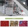 Air Heating Continuous Conveyor Belt Dryers For Seasoning Fruit And Vegetable