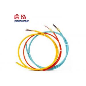 China Tight Buffer Fiber FTTH 1-4 Core Indoor Fiber Optic Cable Of Flame Retardant supplier