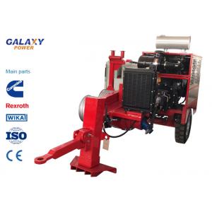 China GS90 Cummins Engine Hydraulic Pipe Puller , Hydraulic Tube Puller Red Color supplier