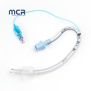 Disposable Medical PVC Preformed Oral Endobronchial Tube With PU Cuff